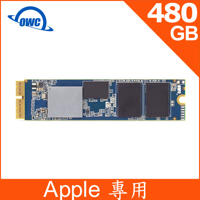 OWC Aura Pro X2 (480GB NVMe SSD) 適用於 2013 - 2017 年的 Mac 電腦