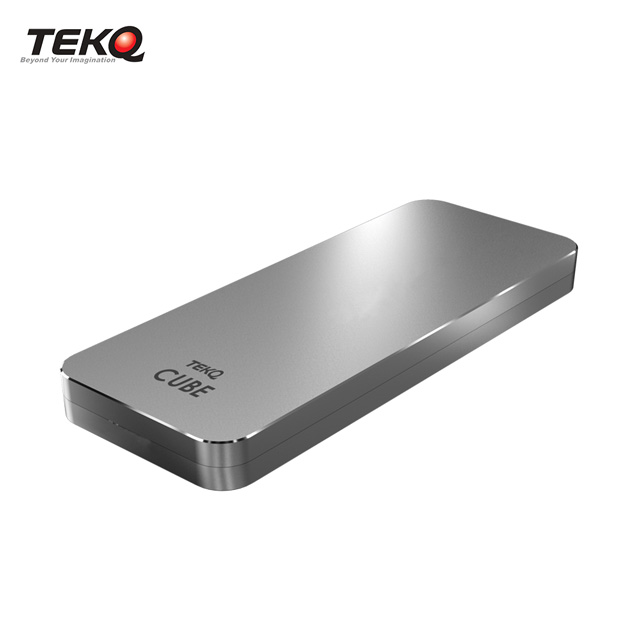 TEKQ CUBE Thunderbolt 3 M.2 SSD外接盒-太空灰