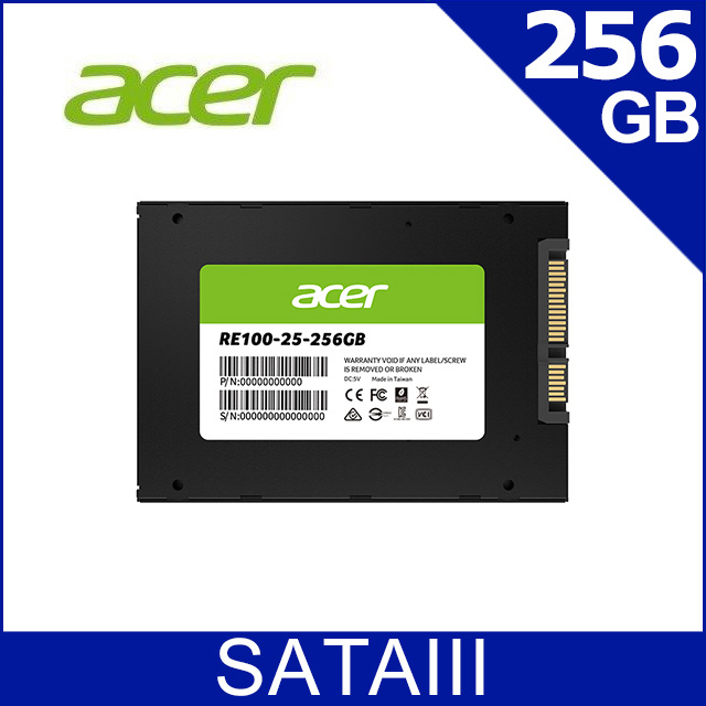 Acer 宏碁 RE100 256GB SATAⅢ 固態硬碟