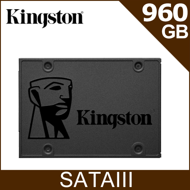 金士頓 Kingston SSDNow A400 960GB 2.5吋 SATA-3 固態硬碟 (SA400S37/960G)