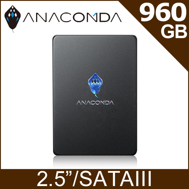 ANACOMDA巨蟒 QS 960GB 2.5吋SSD固態硬碟