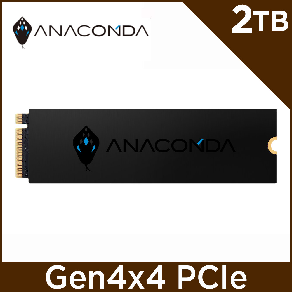 巨蟒 i4X 2TB Gen4x4 M.2 2280 PCIe SSD固態硬碟
