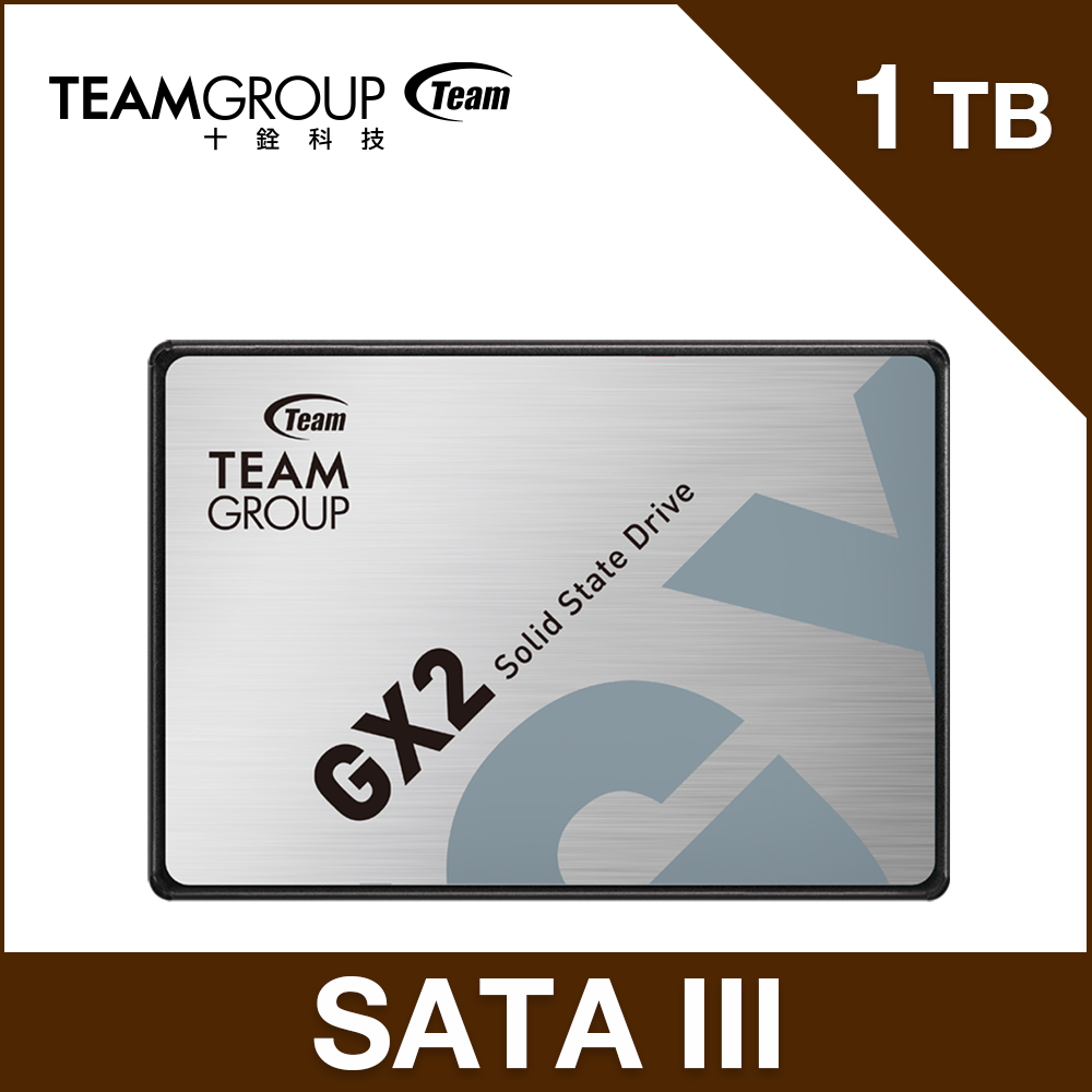 TEAM 十銓 GX2 1TB 2.5吋 SATAIII SSD 固態硬碟