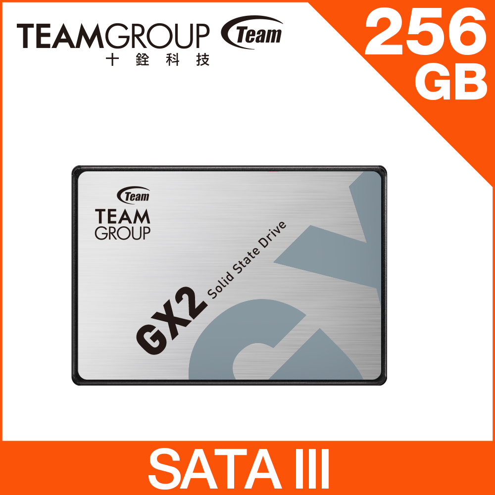 TEAM 十銓 GX2 256GB 2.5吋 SATAIII SSD 固態硬碟