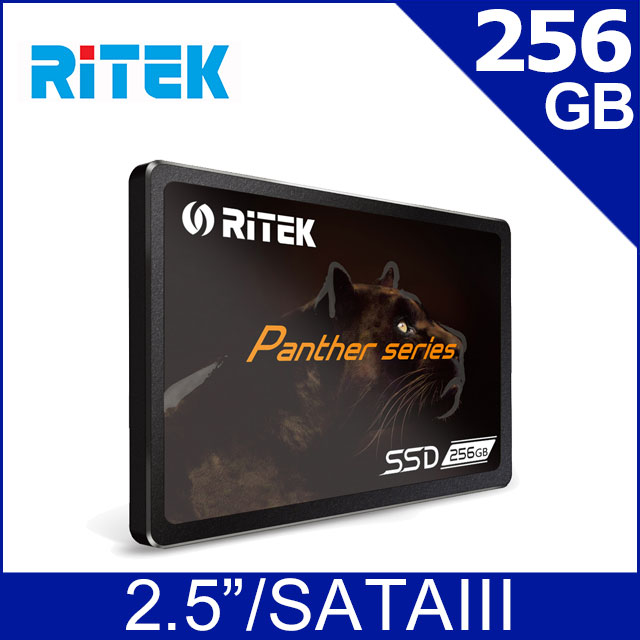 RITEK錸德 256GB SATA-III 2.5吋 SSD固態硬碟