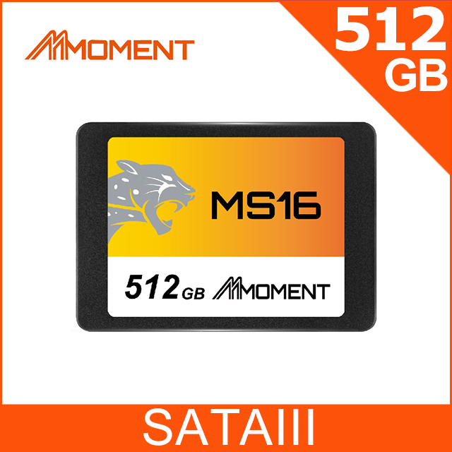 閃點Moment MS16 512GB 2.5吋 SATAIII SSD固態硬碟