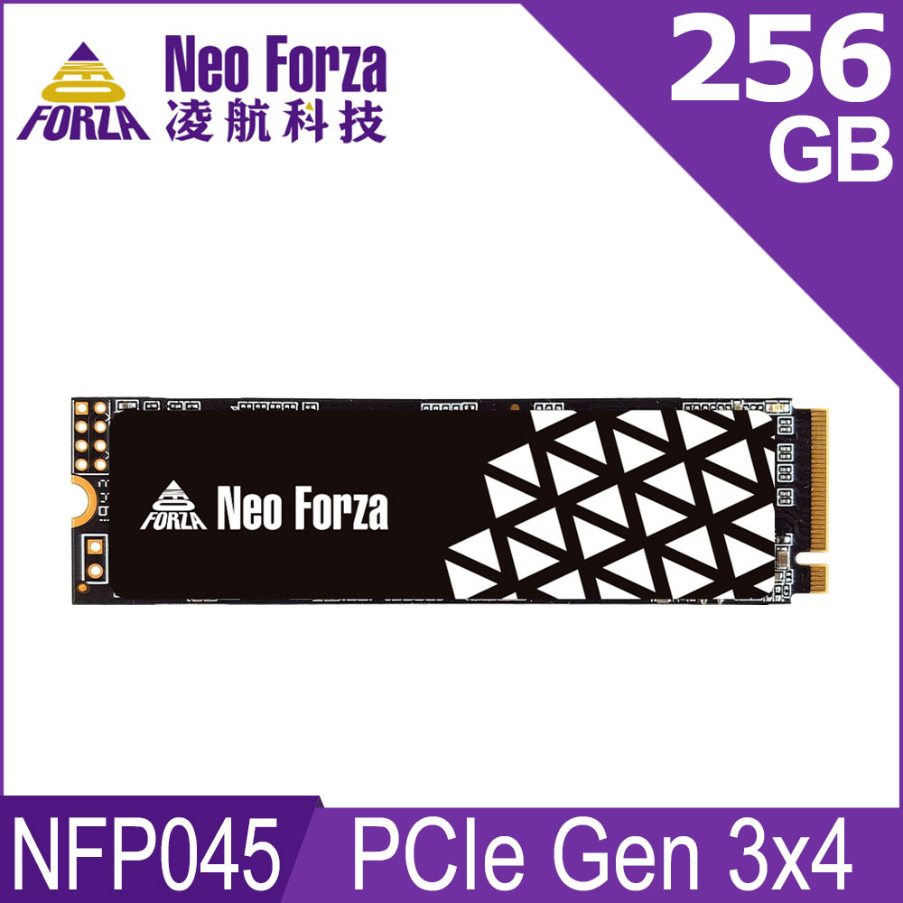 Neo Forza 凌航 NFP045 256GB Gen3 PCIe SSD固態硬碟(石墨烯散熱片)