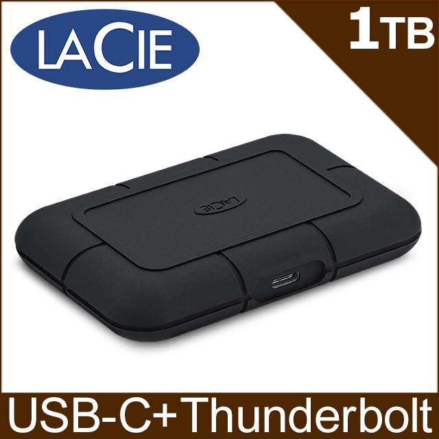 LACIE Rugged SSD Pro 1TB USB 3.1 Type C & Thunderbolt 2.5吋SSD行動硬碟