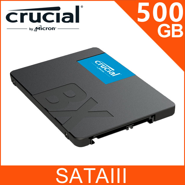 美光 Micron Crucial BX500 500GB SATAⅢ SSD固態硬碟