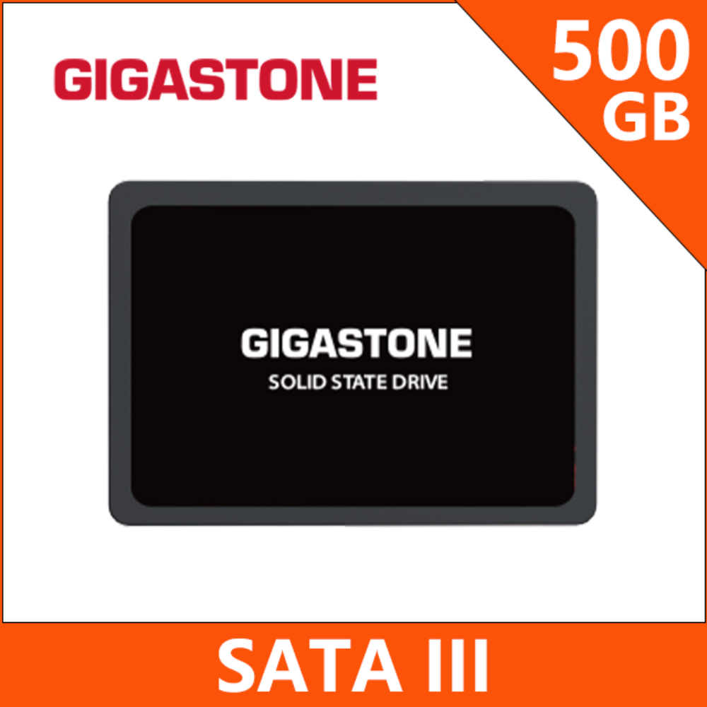GIGASTONE 500G SATAⅢ 高效固態硬碟SSD