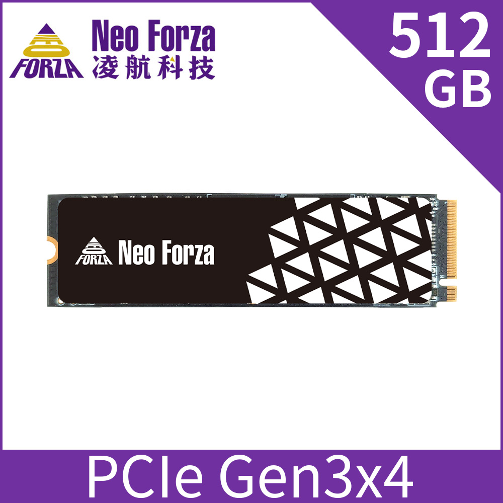 凌航 Neo Forza NFP085 512GB PCIe Gen3x4(石墨烯散熱片)