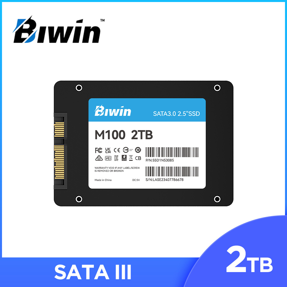 BIWIN 佰維 M100 2TB SATA 固態硬碟
