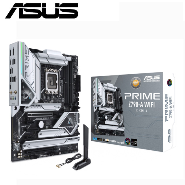 ASUS PRIME Z790-A WIFI-CSM 主機板 + Intel i5-14400F 中央處理器