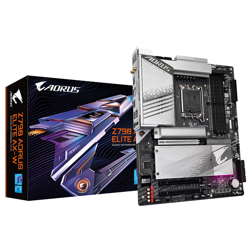 技嘉 Z790 AORUS ELITE AX-W 主機板 + Intel i7-14700 中央處理器