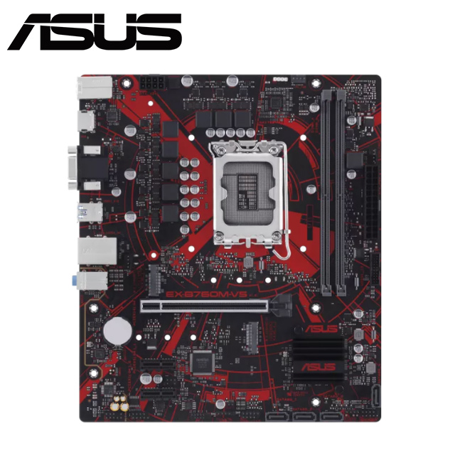 ASUS EX-B760M-V5 主機板 + Intel i5-14500 中央處理器