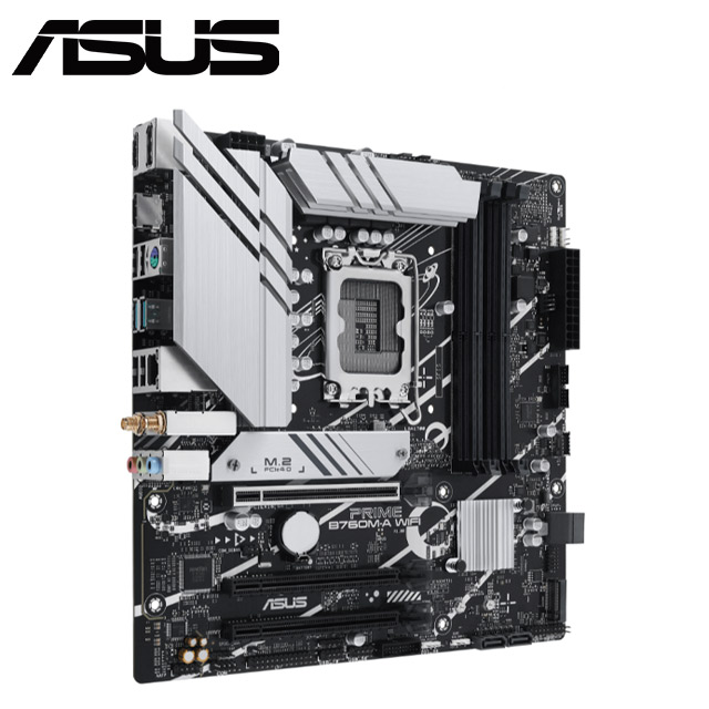 ASUS PRIME B760M-A WIFI-CSM 主機板 + Intel i5-14400 中央處理器