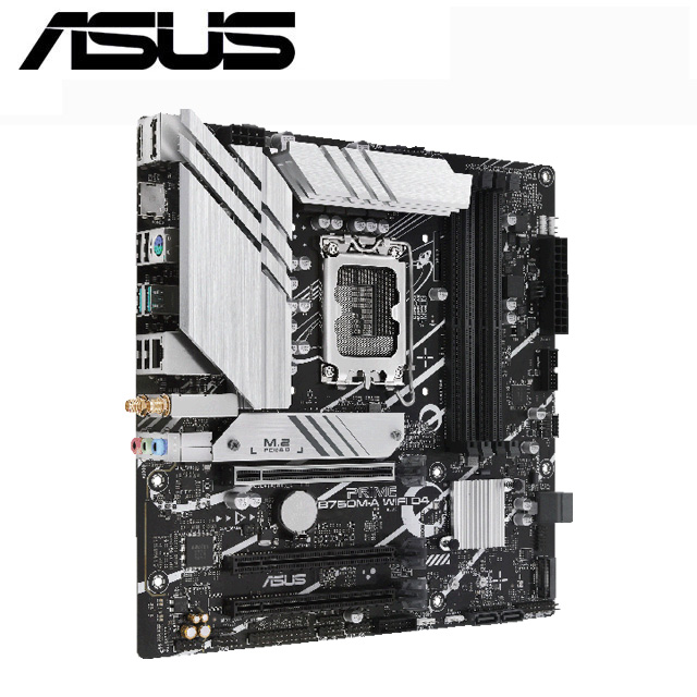 ASUS PRIME B760M-A WIFI D4-CSM 主機板 + Intel i5-14400 中央處理器
