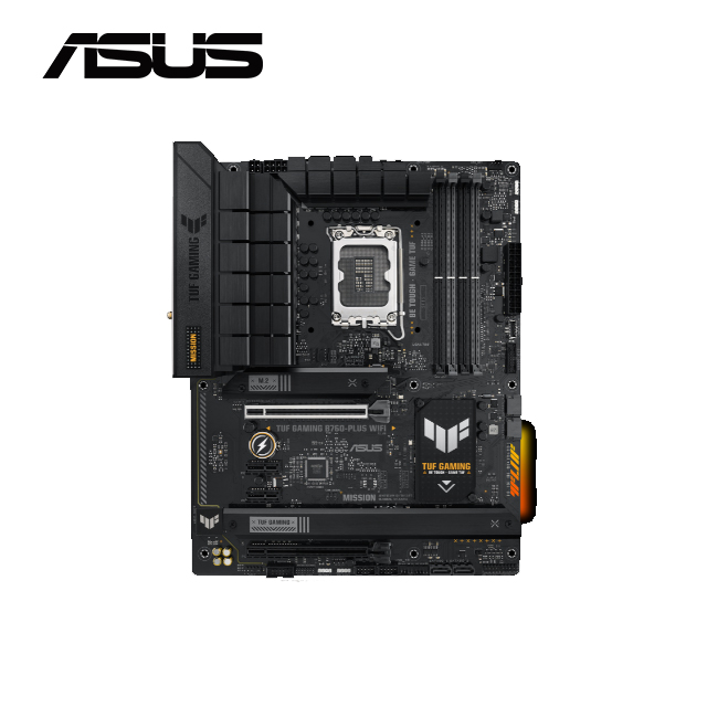 ASUS TUF GAMING B760-PLUS WIFI 主機板 + Intel i5-14400 中央處理器