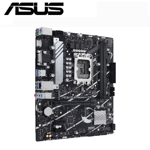 ASUS PRIME B760M-K D4-CSM 主機板 + Intel i7-14700F 中央處理器