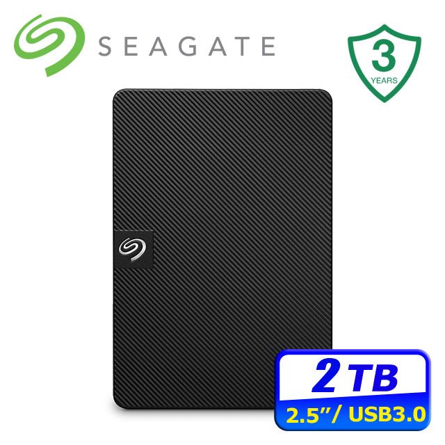 Seagate 希捷 新黑鑽 2TB 輕薄行動硬碟 (STKM2000400)