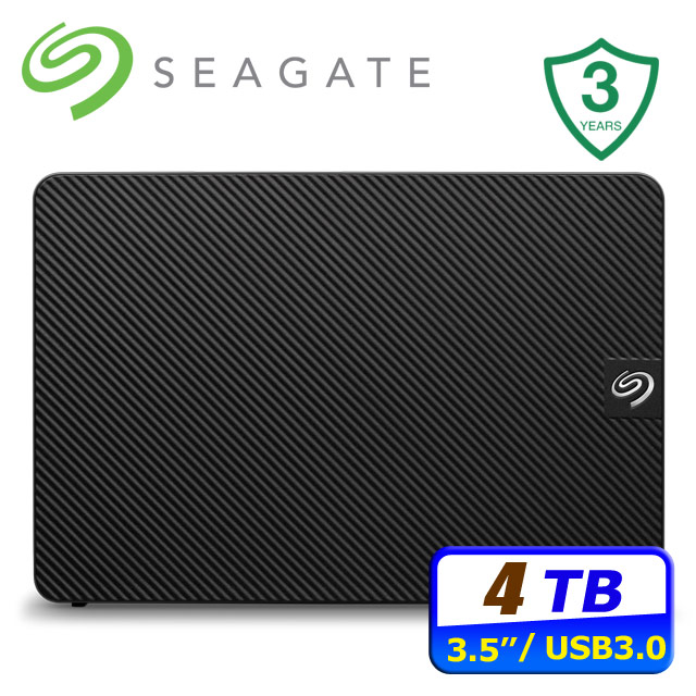 Seagate 新黑鑽 4TB 3.5吋外接硬碟(STKP4000400)