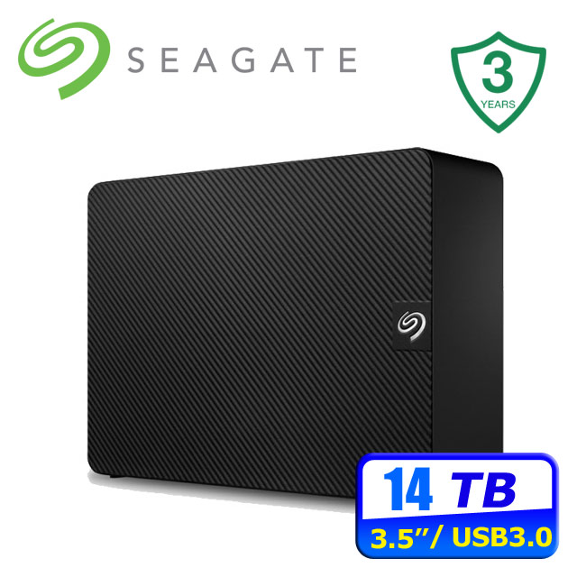 Seagate 新黑鑽 14TB 3.5吋外接硬碟(STKP14000400)