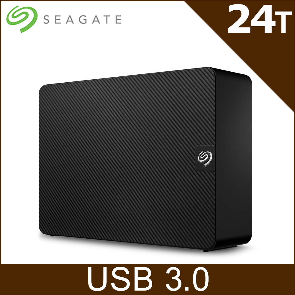 Seagate 新黑鑽 24TB 3.5吋外接硬碟(STKP24000400)