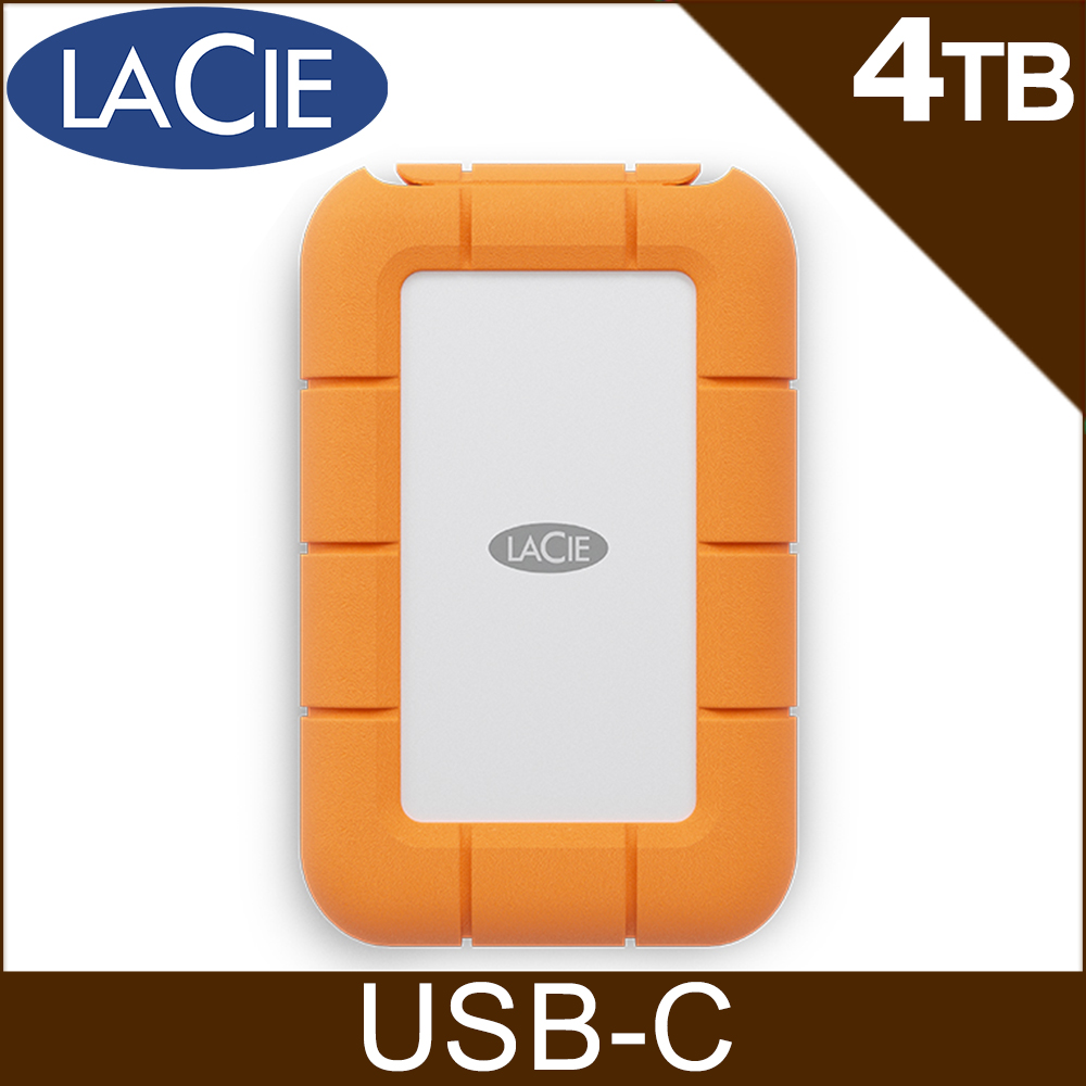 LaCie RUGGED MINI SSD Type-C 4TB 行動硬碟