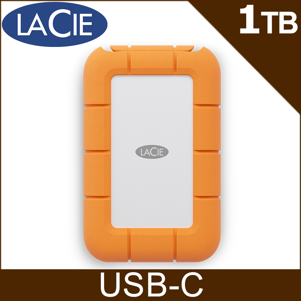 LaCie RUGGED MINI SSD Type-C 1TB 行動硬碟