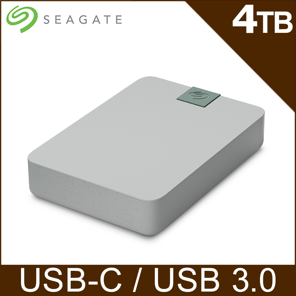 Seagate Ultra Touch 4TB 外接硬碟-卵石灰(STMA4000400)