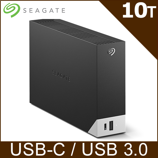Seagate One Touch Hub 10TB 3.5吋外接硬碟(STLC10000400)