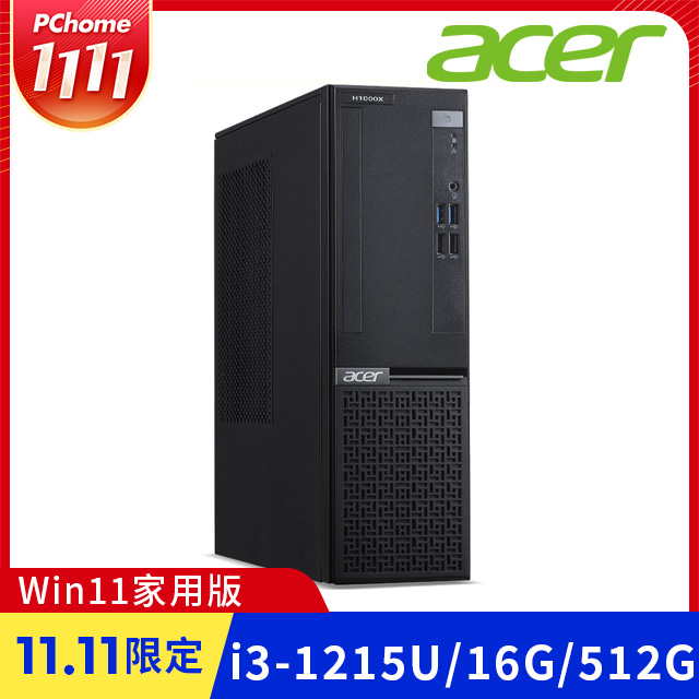 ACER 宏碁 VH1410X系列 - i3處理器 / 16G記憶體 / 512G SSD / Win11家用版電腦(UD.R40TA.003)