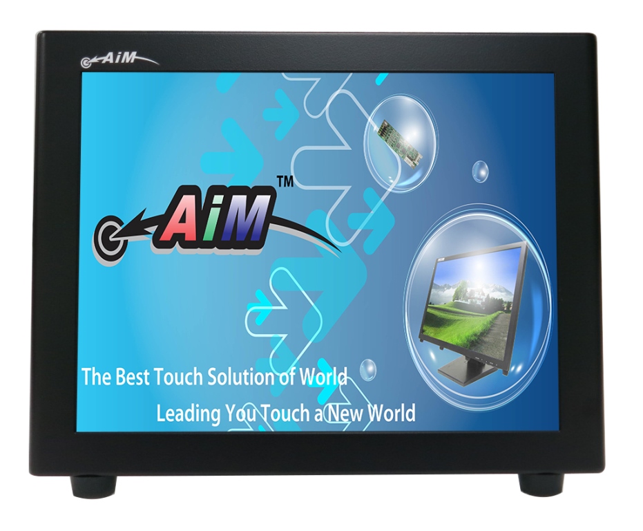 AiM TOUCH 瞄準科技 10.4吋XGA觸控式螢幕[輕巧型相框支架