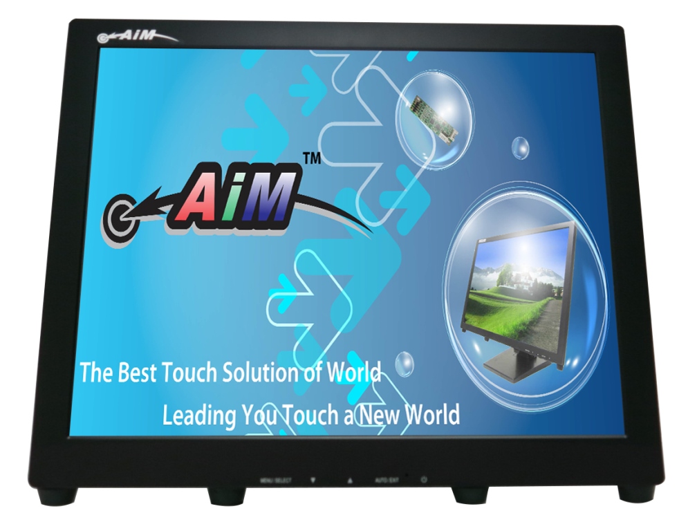 AiM TOUCH瞄準科技 15吋多點投射式電容觸控螢幕(multi-touch) [輕巧型相框支架