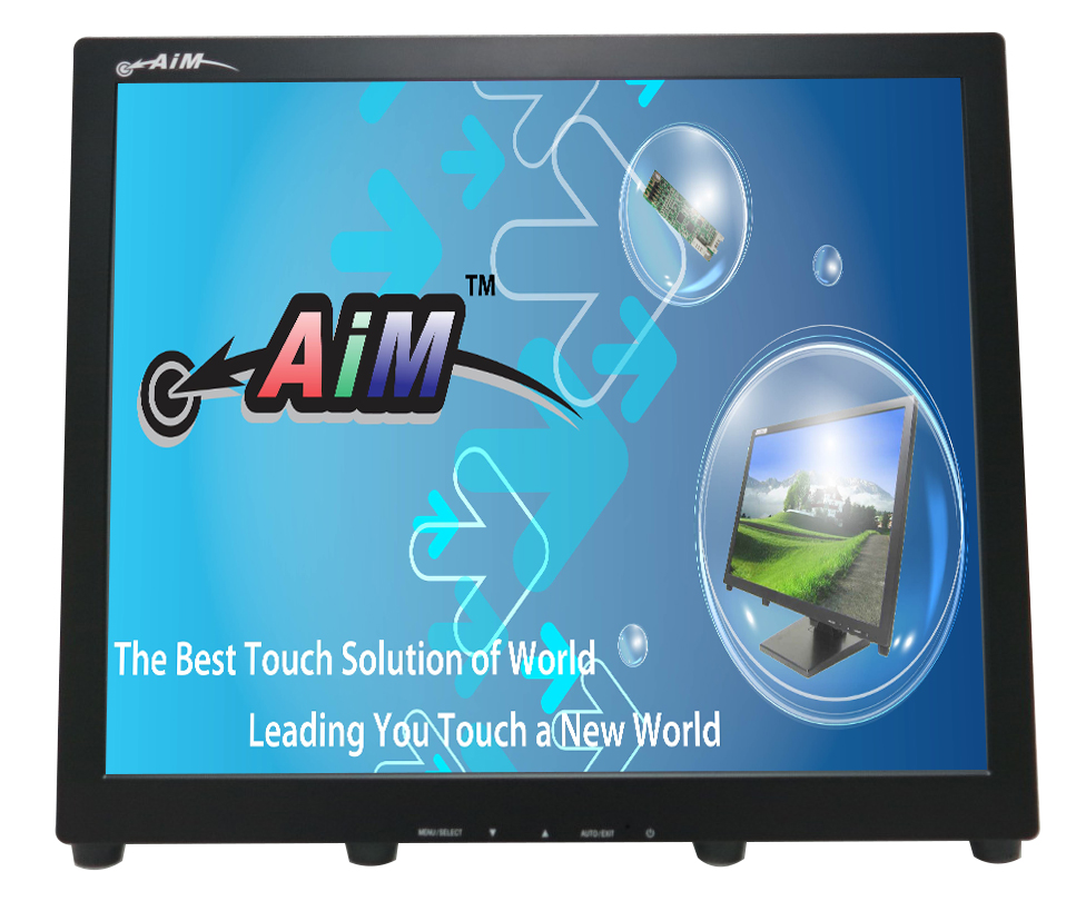 AiM TOUCH瞄準科技 17吋多點投射式電容觸控螢幕(multi-touch) [輕巧型相框支架