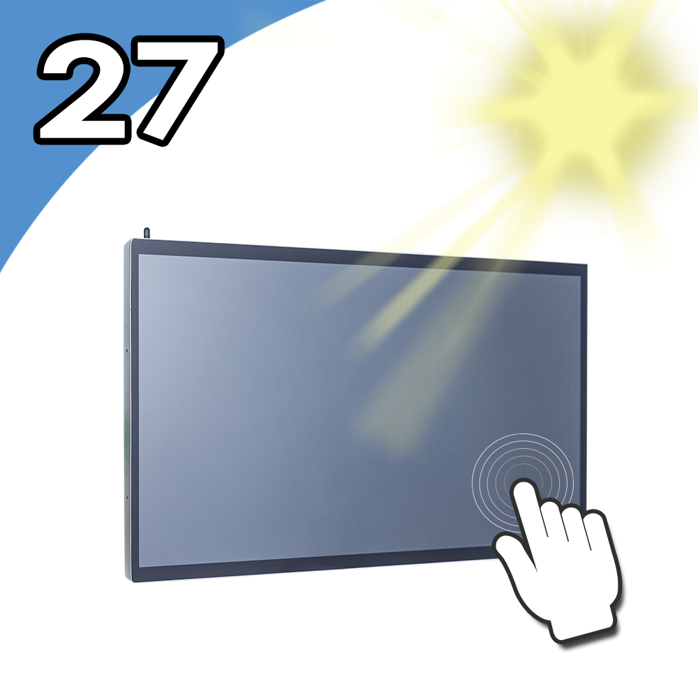 Nextech 原鑫 27吋 室外型 觸控電腦 (i3-1315U/8G/128G/1000nits)