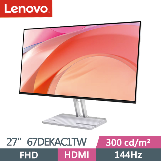 LENOVO 聯想 L27-4C 27吋顯示器(67DEKAC1TW)