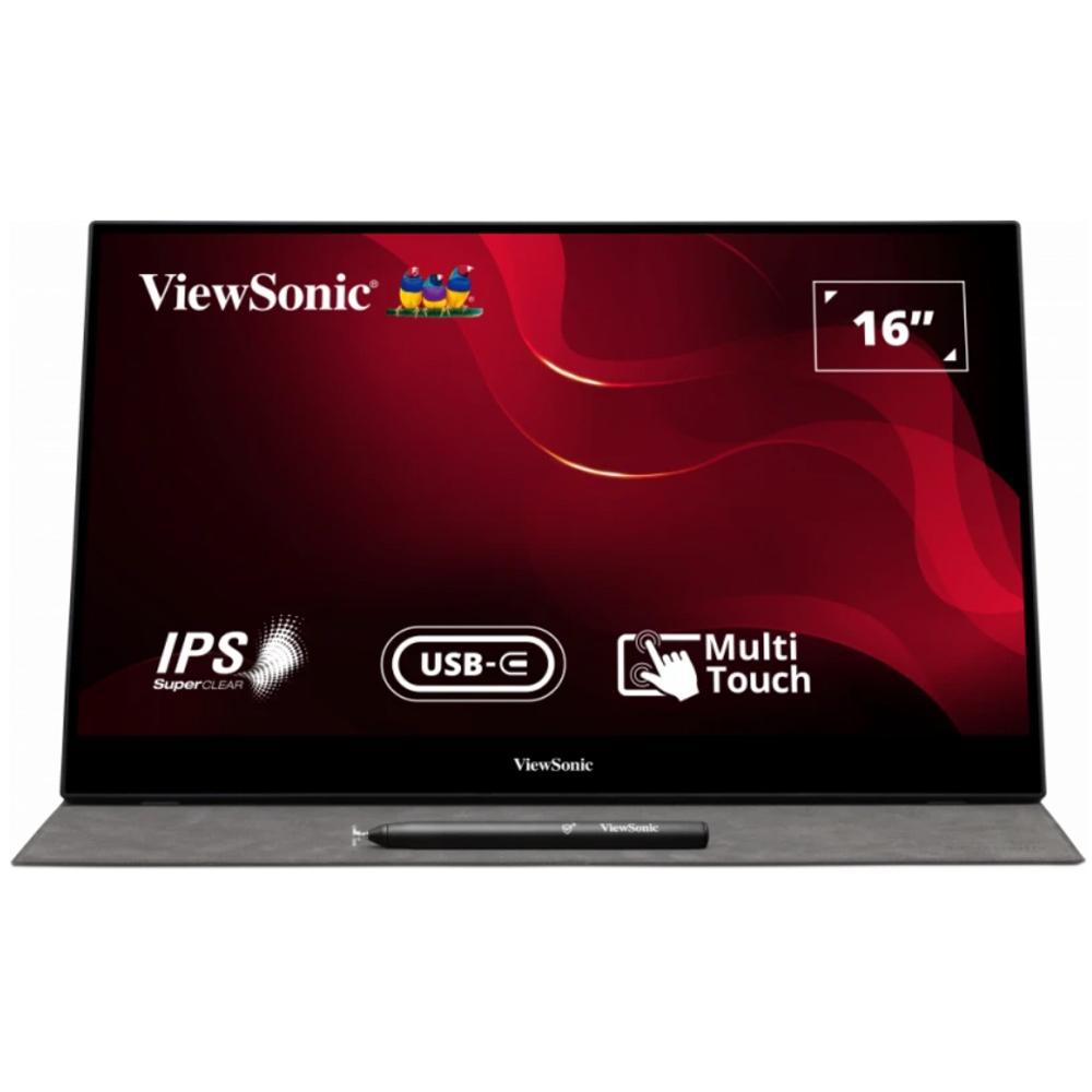 ViewSonic優派 16吋 TD1655 IPS可攜式觸控顯示器