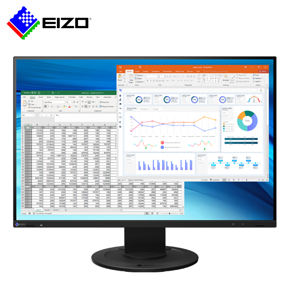 EIZO FlexScan EV2410R 黑色