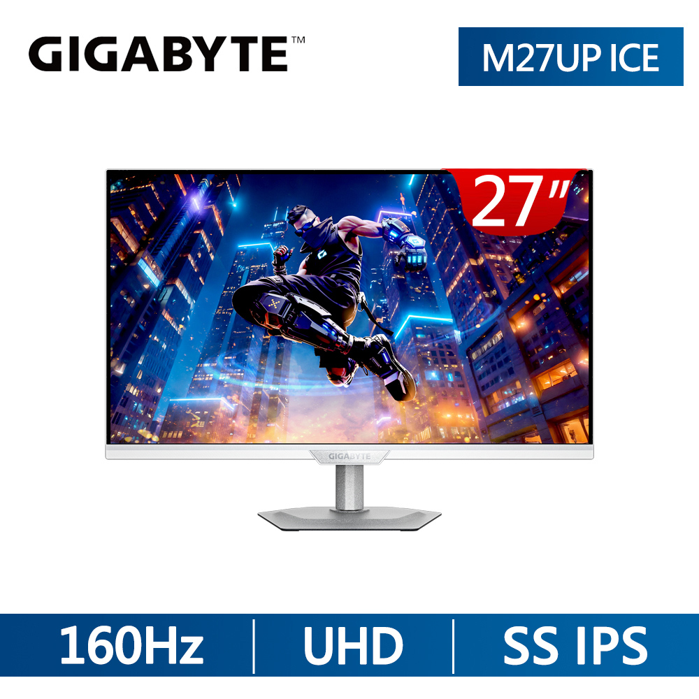 GIGABYTE 技嘉 M27UP ICE 27型 電競螢幕