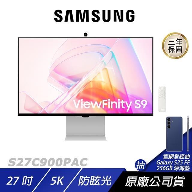Samsung 三星 S27C900PAC 電腦螢幕 27吋 60Hz 5k 5ms 內建喇叭 可旋轉 繪圖螢幕