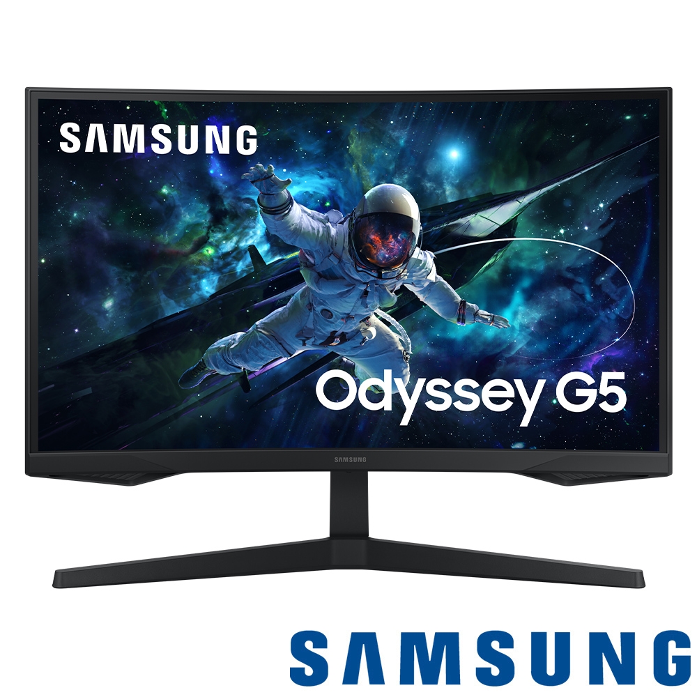 Samsung 三星 S27CG552EC Odyssey曲面電競螢幕(27型/2K/165Hz/HDMI/1ms/VA)