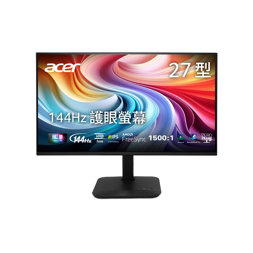 ACER 宏碁 KA272 P6 護眼螢幕(27型/FHD/144Hz/1ms/HDMI/IPS)