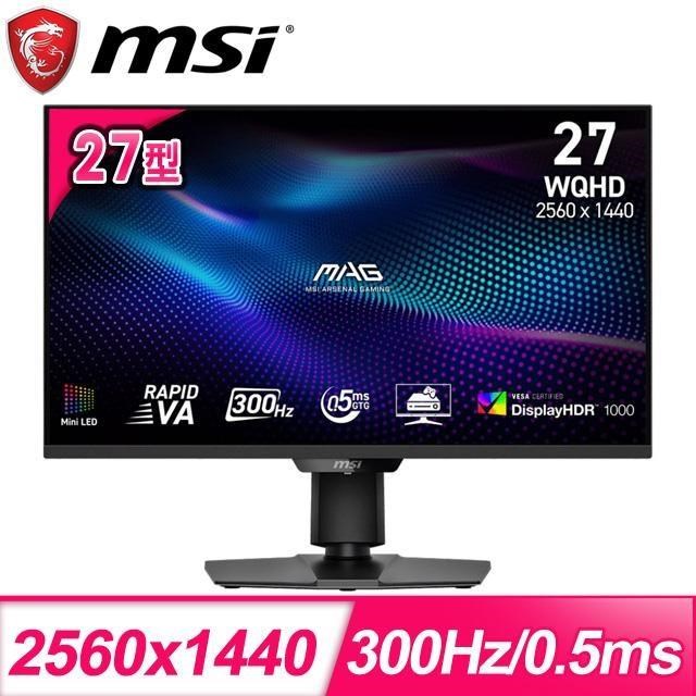 MSI 微星 MAG 274QPF X30MV 27型 VA電競寬螢幕