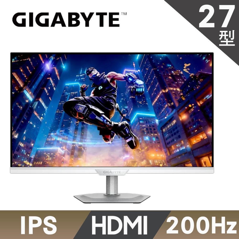 GIGABYTE 技嘉 M27Q2 QD ICE 27型 量子點 電競螢幕 (27型/QHD/2K/200Hz/1ms/IPS/KVM)