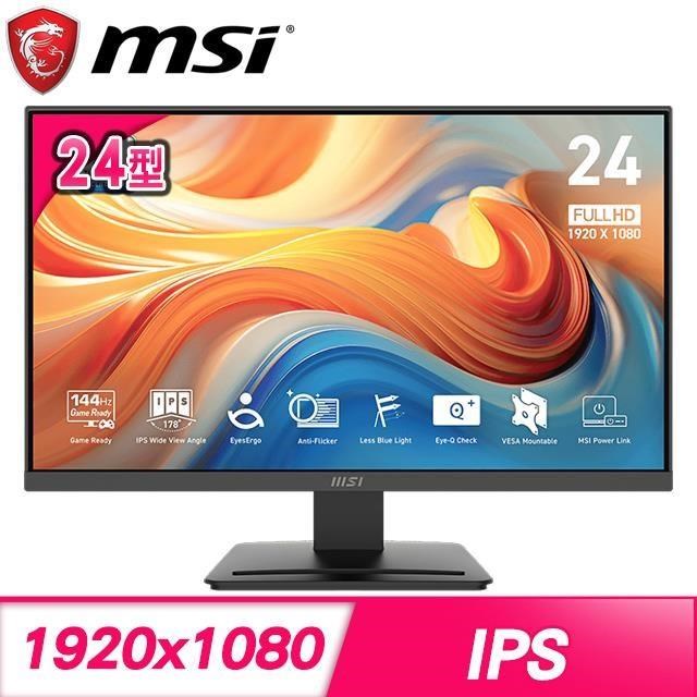 MSI 微星 PRO MP243L E14 24型 IPS液晶螢幕