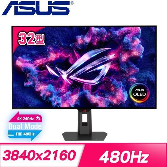 ASUS 華碩 XG32UCWMG 32型 OLED電競螢幕