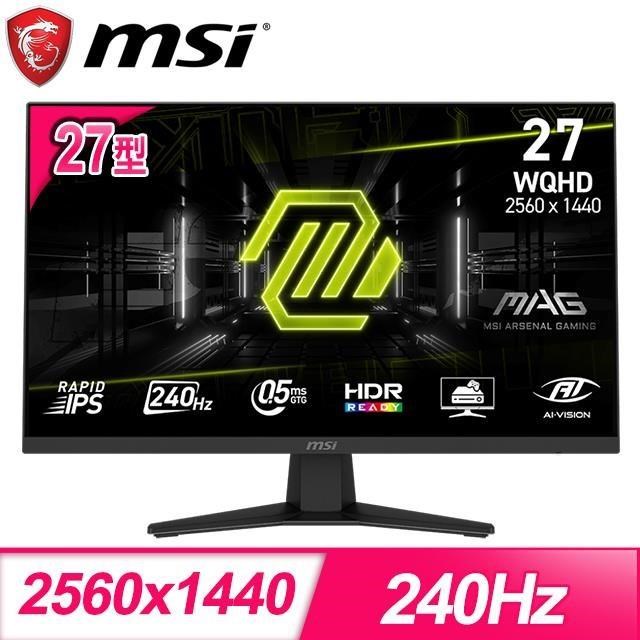 MSI 微星 MAG 274QF X24 27型 IPS電競螢幕