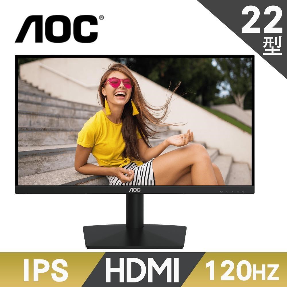 AOC 22B15H2 窄邊框廣視角螢幕(22型/FHD/HDMI/IPS)