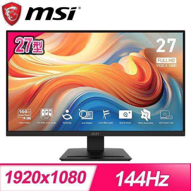 MSI 微星 PRO MP273L E14 27型 IPS螢幕
